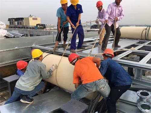 冷卻塔配件：冷卻塔種類及其優缺點(大中型圓形冷卻塔)
